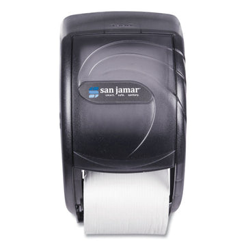 San Jamar® Duett Standard Bath Tissue Dispenser, Oceans, 7 1-2 X 7 X 12 3-4, Black Pearl freeshipping - TVN Wholesale